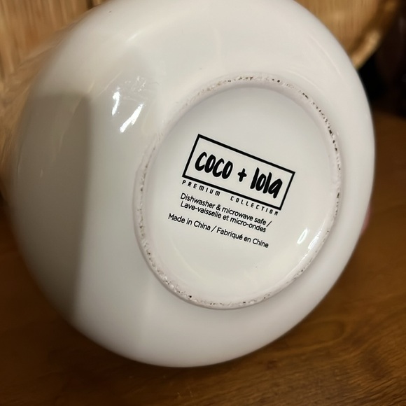 Oversized coco and Lola mug pink heart - Picture 4 of 4